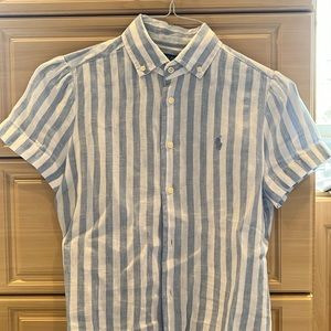 Ralph Lauren Linen Top Size S
